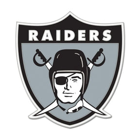 Las Vegas Raiders Retro Shield Collector Enamel Pin - Wincraft - 3236011236