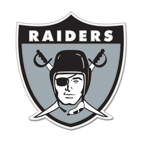 Las Vegas Raiders Retro Shield Collector Enamel Pin - Wincraft - 3236011236