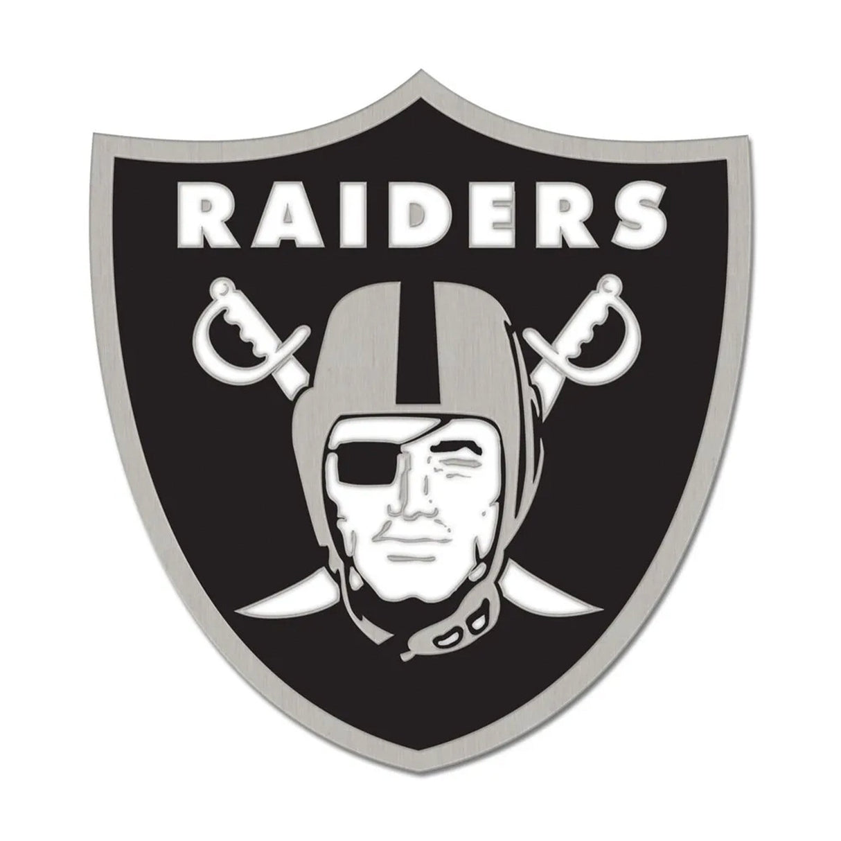 Las Vegas Raiders Shield Logo Collector Enamel Pin - Wincraft - 3236011233