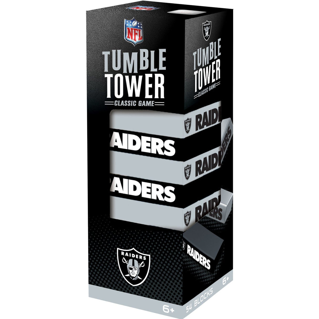 Las Vegas Raiders Tumble Tower - MasterPieces Puzzle Company INC - 705988017261