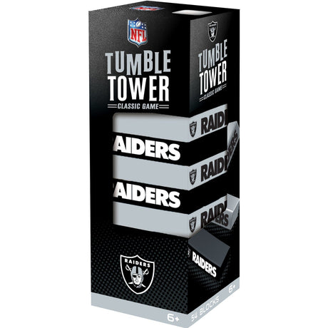 Las Vegas Raiders Tumble Tower - MasterPieces Puzzle Company INC - 705988017261