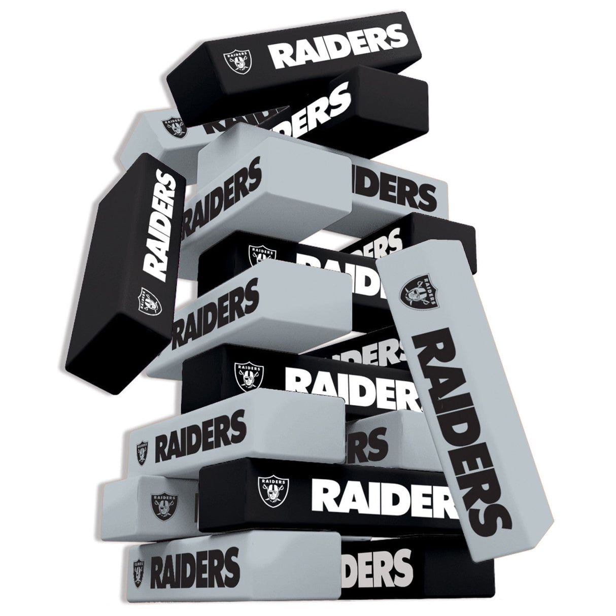 Las Vegas Raiders Tumble Tower - MasterPieces Puzzle Company INC - 705988017261