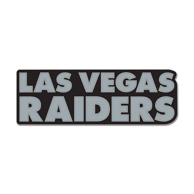 Las Vegas Raiders Wordmark Collector Enamel Pin - Wincraft - 3236011232