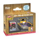 Los Angeles Lakers LeBron James Bitty Pop! Towns Basketball Arena