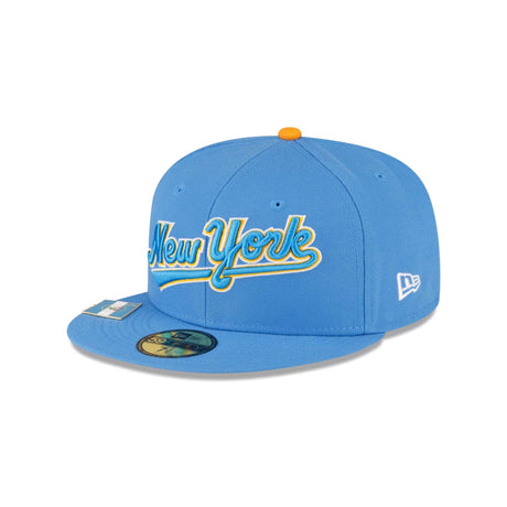 Light Blue New York Mets City Flag 59FIFTY Fitted - New Era - 