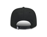 Long Beach State Black 9SEVENTY Stretch - Snap Hat - New Era - 234303631
