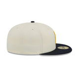 Long Beach State Chrome Black 59FIFTY Fitted Hat - New Era - 230110163101