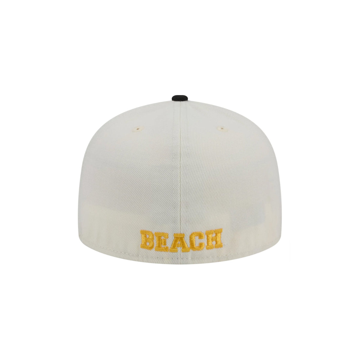 Long Beach State Chrome Black 59FIFTY Fitted Hat - New Era - 230110163101