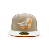 Los Angeles Anaheim Angels Orange Khaki 59FIFTY Fitted - New Era - 