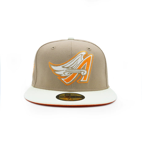 Los Angeles Anaheim Angels Orange Khaki 59FIFTY Fitted - New Era - 