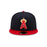 Los Angeles Angels 1968 All Star Game Side Patch Navy 59FIFTY Fitted Hat - New Era - 23242740212