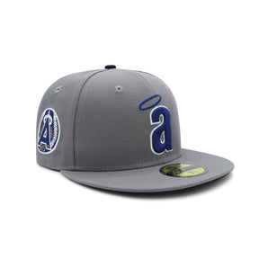 Los Angeles Angels 2002 World Series Navy Storm 59FIFTY Fitted - New Era - 