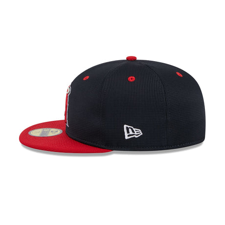 Los Angeles Angels 2025 Batting Practice 59FIFTY Fitted Hat - New Era - 