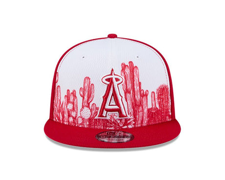 Los Angeles Angels 2026 Spring Training Red & White 9FIFTY Snapback Hat - New Era - 230104402