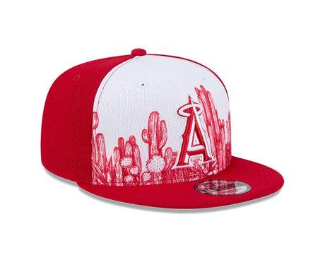Los Angeles Angels 2026 Spring Training Red & White 9FIFTY Snapback Hat - New Era - 230104402