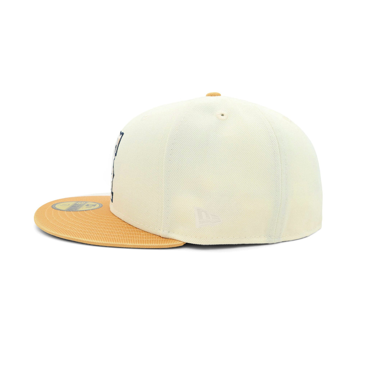 Los Angeles Angels 35th Anniversary Cream & Gold 59FIFTY Fitted Hat - New Era - 23861540202