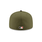 Los Angeles Angels 40th Patch Olive & Black "Field Issue" 59FIFTY Fitted Hat - New Era - 