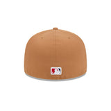 Los Angeles Angels 50th Anniversary Patch Brown 59FIFTY Fitted Hat - New Era - 23120140201