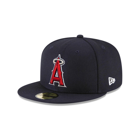 Los Angeles Angels Alternate Logo Navy 59FIFTY Fitted Hat - New Era - 23863440201