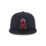 Los Angeles Angels Alternate Logo Navy 59FIFTY Fitted Hat - New Era - 23863440201