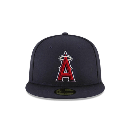 Los Angeles Angels Alternate Logo Navy 59FIFTY Fitted Hat - New Era - 23863440201