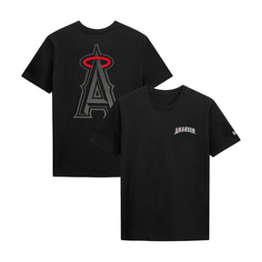 Los Angeles Angels Anaheim Black Tonal Graphic T-Shirt - New Era - 230491040201