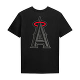 Los Angeles Angels Anaheim Black Tonal Graphic T-Shirt - New Era - 230491040201