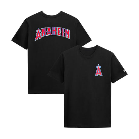 Los Angeles Angels Anaheim Script Black T-Shirt - Nike - 230492140209