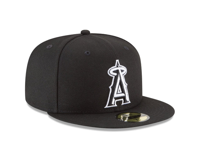 Los Angeles Angels Authentic Collection White Outline 59FIFTY - New Era - 