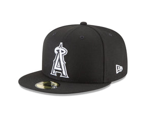 Los Angeles Angels Authentic Collection White Outline 59FIFTY - New Era - 
