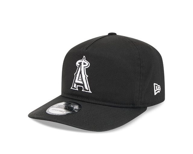 Los Angeles Angels Black New Era 19TWENTY Snapback Hat - New Era - 