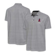 Los Angeles Angels Black & White Antigua Intersect Polo - Antigua - 