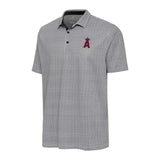 Los Angeles Angels Black & White Antigua Intersect Polo - Antigua - 