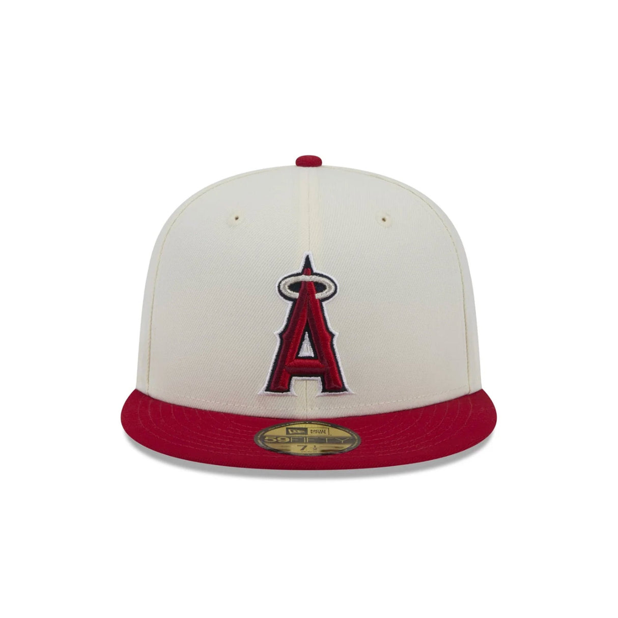 Los Angeles Angels Chrome & Red Two-Tone 59FIFTY Fitted Hat - New Era - 23337040201