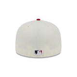 Los Angeles Angels Cream & Red 2002 World Series 59FIFTY Fitted Hat - New Era - 