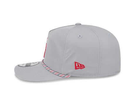 Los Angeles Angels Gray New Era 19TWENTY Rope Snapback Hat - New Era - 