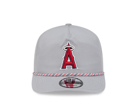 Los Angeles Angels Gray New Era 19TWENTY Rope Snapback Hat - New Era - 