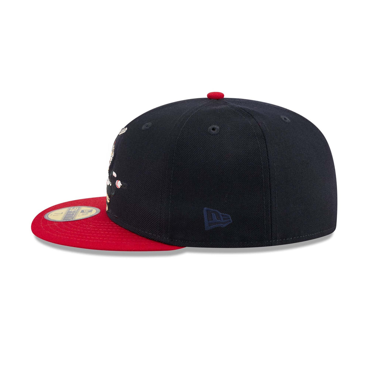 Los Angeles Angels Mascot 35th Anniversary Patch 59FIFTY Fitted - Navy & Red - New Era - 