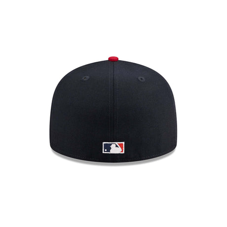 Los Angeles Angels Mascot 35th Anniversary Patch 59FIFTY Fitted - Navy & Red - New Era - 
