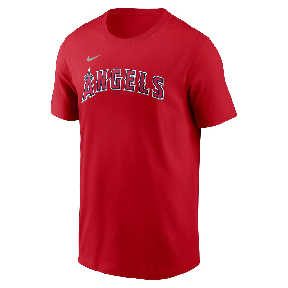 Los Angeles Angels Mike Trout 27 Fuse Name & Number T-Shirt - Red - Nike - 