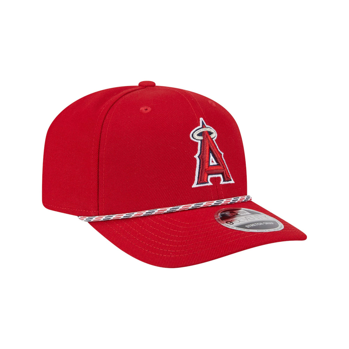 Los Angeles Angels Multi - Rope Red 9SEVENTY Stretch - Snap Hat - New Era - 230125402