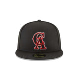 Los Angeles Angels "POP COLOR" 59FIFTY Fitted - Red & Black - New Era - 