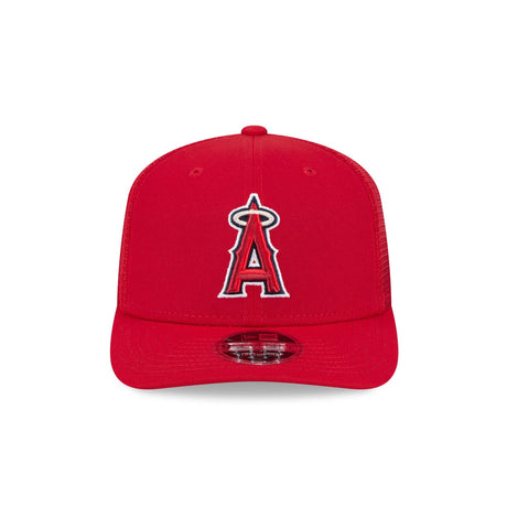 Los Angeles Angels Red 9SEVENTY Stretch - Snap Trucker Hat - New Era - 23012440201