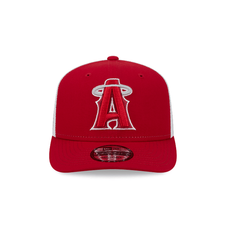 Los Angeles Angels Red 9SEVENTY Trucker Snapback - New Era - 