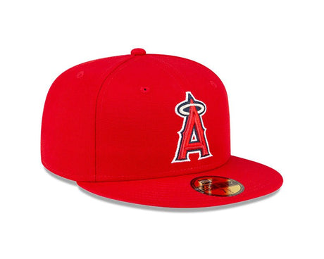 Los Angeles Angels Red Authentic Collection Game 59FIFTY Fitted Hat - New Era - 