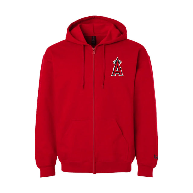 Los Angeles Angels Script Red Full - Zip Hoodie - New Era - 23410440201