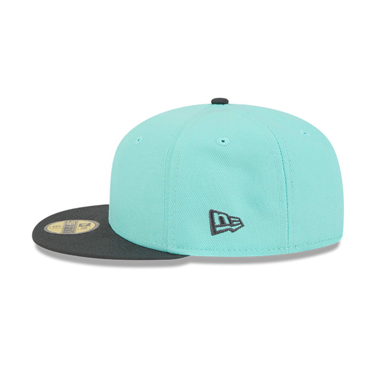 Los Angeles Angels Two - Tone Turquoise & Charcoal 59FIFTY Fitted Hat - New Era - 23010740201