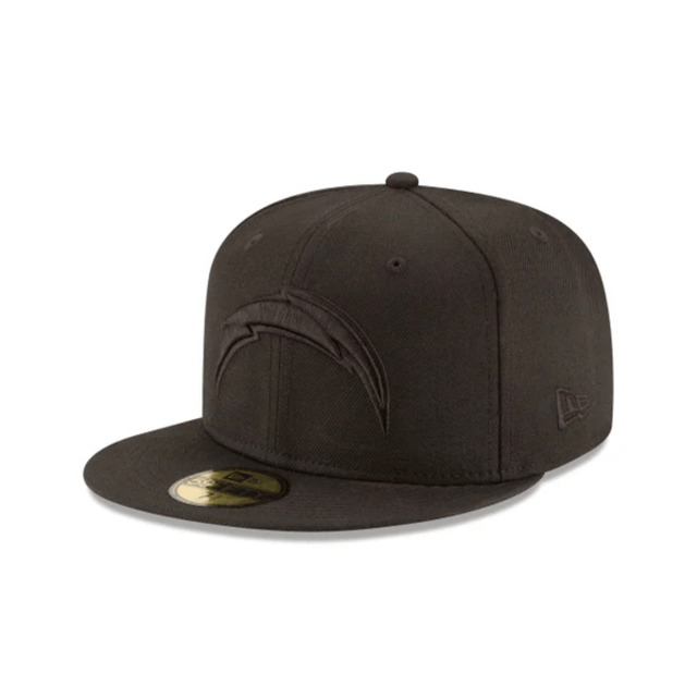 Los Angeles Chargers Authentic Collection Blackout 59FIFTY Fitted - New Era - 