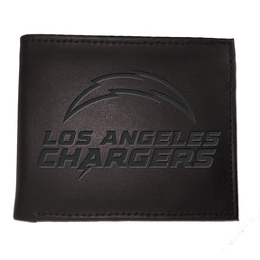 Los Angeles Chargers, Bi - Fold Wallet, Black - EG Collective - 843771069018