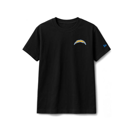 Los Angeles Chargers Black New Era 2 - Hit Boxy T-Shirt - New Era - 